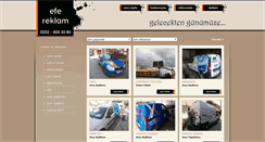 Desktop Screenshot of izmirefereklam.com